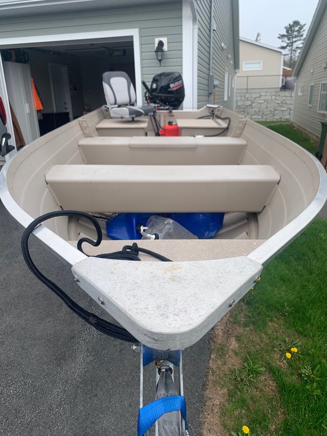 Boat, motor, and trailer Powerboats & Motorboats Bedford Kijiji