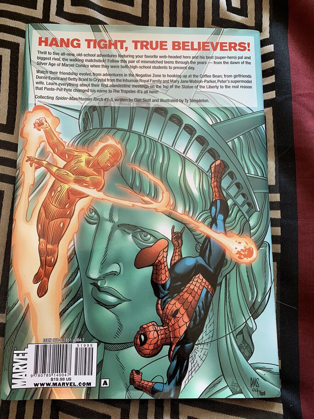 Spider-Man/The Human Torch H/C Graphic Novel in Comics & Graphic Novels in Dartmouth - Image 2