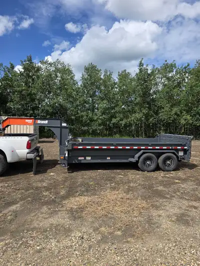 2020 Brandt UGD816 Premium dump trailer. As close to new as your gonna get. I've had this since new...