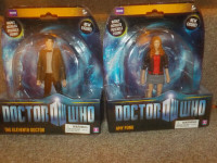 Doctor Who Underground Toys eleventh doctor & Amy action figures