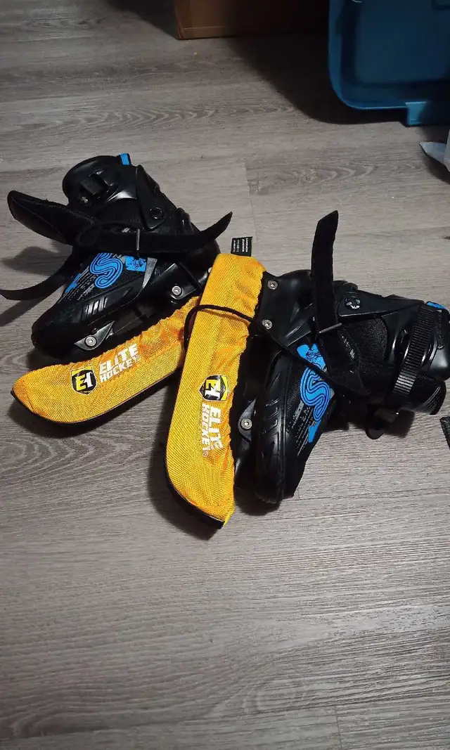 Kids Elite Hockey Skates with guards in Skates & Blades in City of Toronto - Image 3