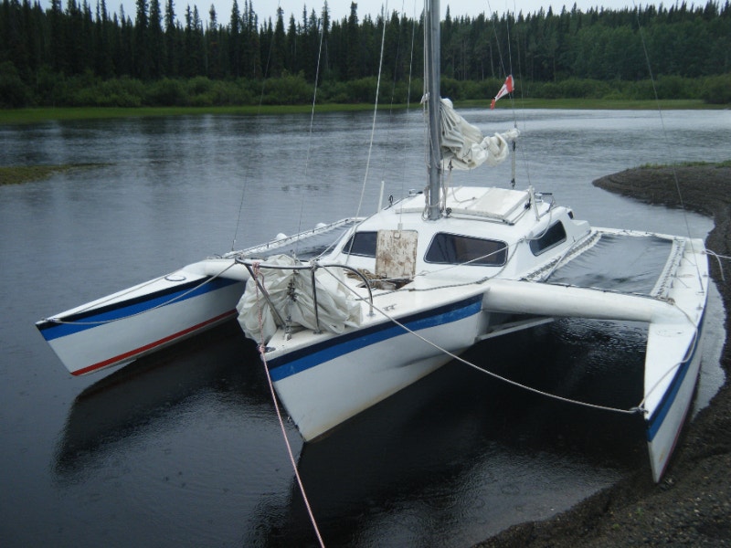 Sailboat Trimaran 22'4" Sailboats Whitehorse Kijiji