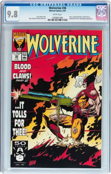 WOLVERINE 36 CGC 9.8, View more