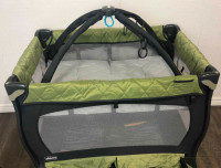 Chicco playpen - with bassinet and music/vibrations