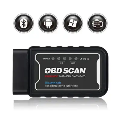 OBD 2 OBD II WIFI (IPHONE) or BLUETOOTH (ANDROID, PC, ETC) Engine OBD 2 scanner High Quality ELM327...