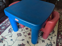 Little Tikes Table and Chairs with Drawers