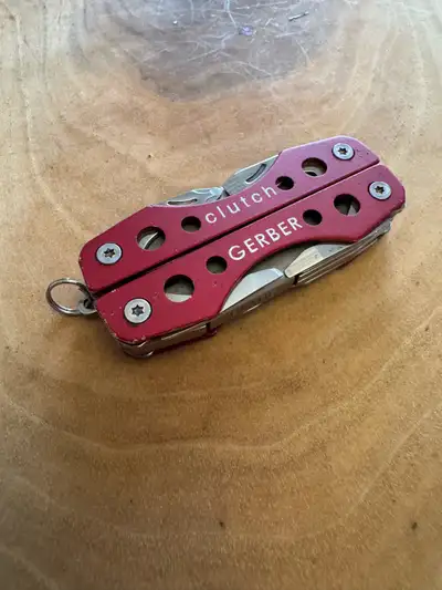 Gerber Clutch Mini Multi Tool Pliers Red-Like New!!!, View more