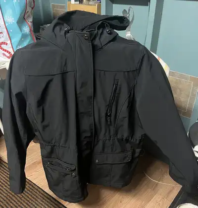 ladies 3x black jacket, View more