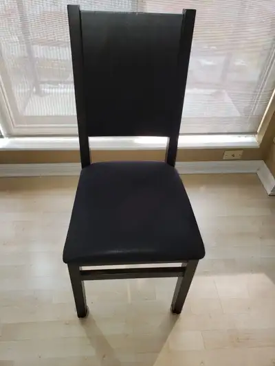 4 Solid Wooden Chairs, View more