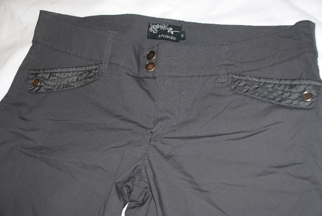 Woman Pants Capri 13, GREY Colour, Summer Spring, 98% Cotton New dans Femmes - Pantalons et shorts  à Brantford - Image 2