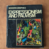 Modern Graphics Expressionism and Fauvism Vintage Art Book