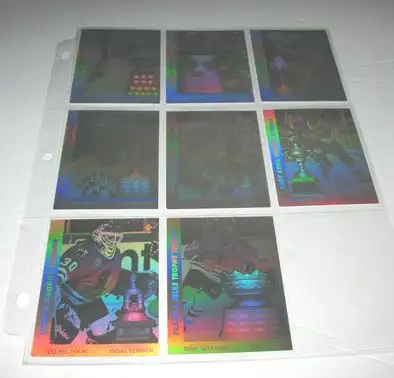 This is a lot of 1991-1992 Upper Deck Award Winner insert cards numbered AW1 to AW8. They are in goo...