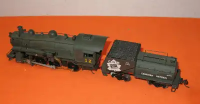 Model Railroad Trains Cars Buildings Etc. - All as shown - ````` Shown Here: Rare 4-6-0- Steam Mount...