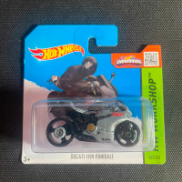 Hot Wheels DUCATI 1199 PANIGALE Diecast model SHORT CARD BIKE