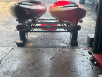 Brand new double kayak trailer