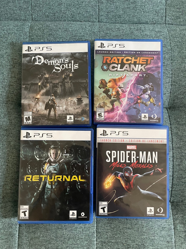 PS5 games for sale in Sony Playstation 5 in Gatineau