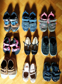 Lot de souliers fille gr.9