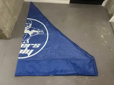 Used canopy cover fits tent 10x10. Stitches have loosened in one of the corners, see images, but I g...
