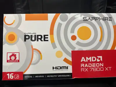 AMD Radeon RX 7800xt 16gb OC, View more