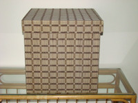 Decorative Storage Cube with Lid