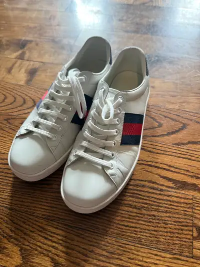Gucci Ace Sneakers, size 42. Rep and good quality.