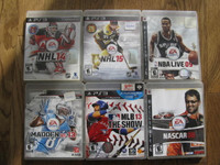PS3 sports games lot