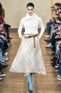 Y/Project Shell Neck Wool Sweater ~ Runway Collection