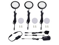 3-pack Dimmable LED Puck Lights Under Cabinet Lighting City of Toronto Toronto (GTA) Preview