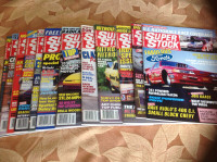 1984 - 89 Super Stock & Drag Illustrated Magazines Complete Year