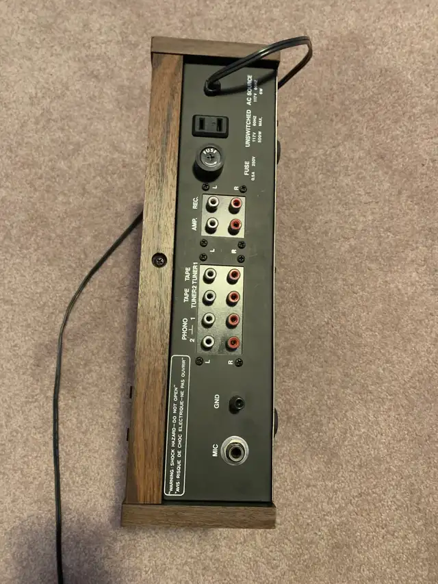 Pyramid stereo mixer PR-4700 in Stereo Systems & Home Theatre in Markham / York Region - Image 3