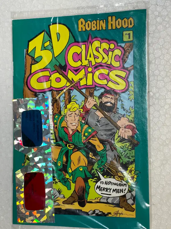 Vintage: '1994 3D Classics Comics' Wendy's