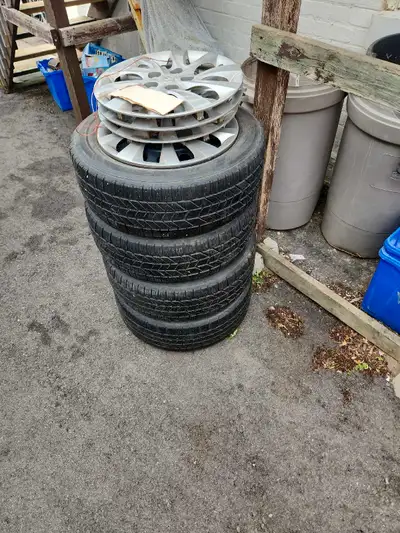 I have 4 tires on rims