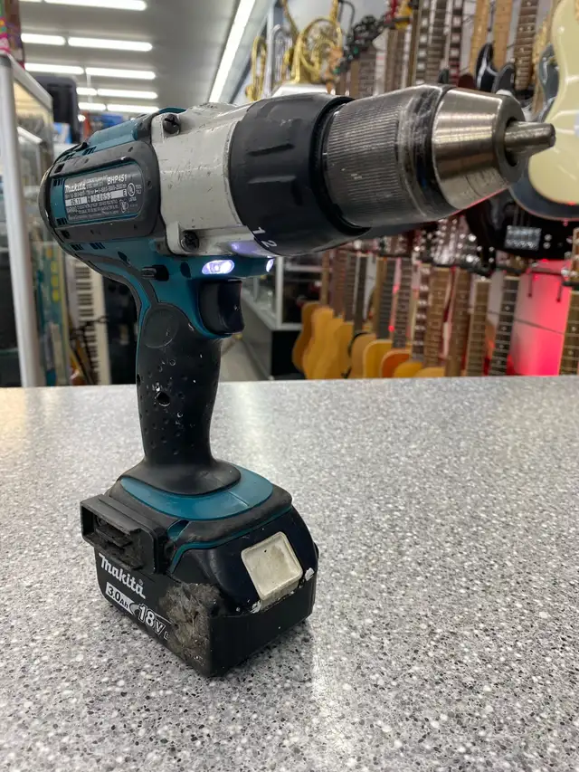 Makita BHP451 18V Cordless 1/2” Hammer Drill (Tool Battery Only) in Power Tools in City of Toronto - Image 3
