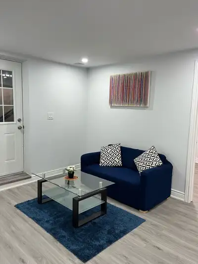 2 Bed |1 Bath Firnished walkup Basement apartment for rent
