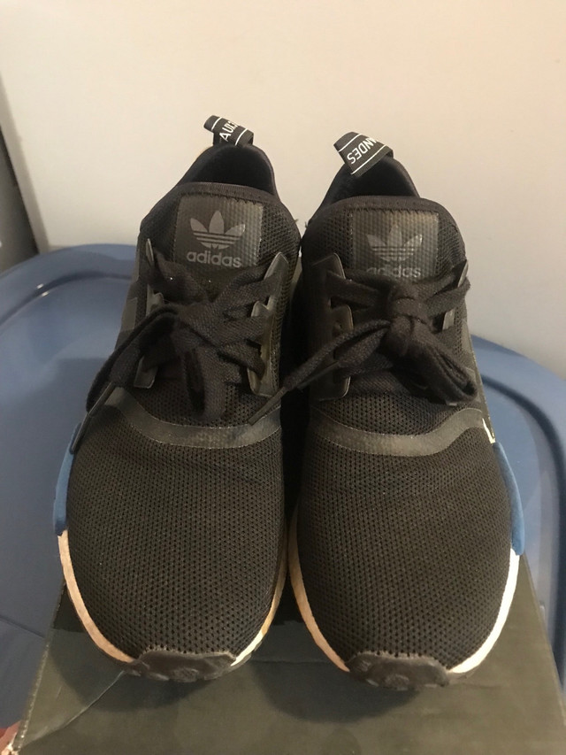 Adidas NMD blue and black tab 7y - 180 obo in Men's Shoes in City of Toronto - Image 4