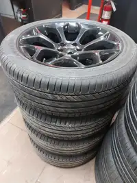 20 inch factory rims. With new 255/45/20 tires 
