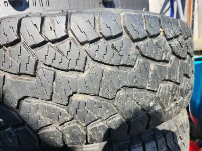 For sale 4 Hankook Dynapro mud and snow tires and wheels. Came off a 2012 Ram 1500. CASH ONLY