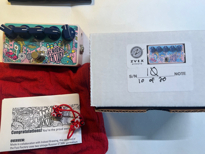 Looking to thin my collection. Three excellent pedals for sale: Zvex Flavor (Flavour?) Factory ($450...