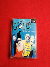 AQUA cassette tape. Sounds Amazing! 