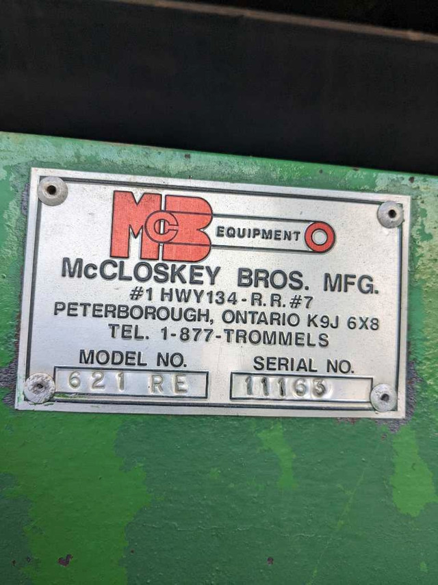 McCloskey 621 RE Trommel in Heavy Equipment in Truro - Image 3