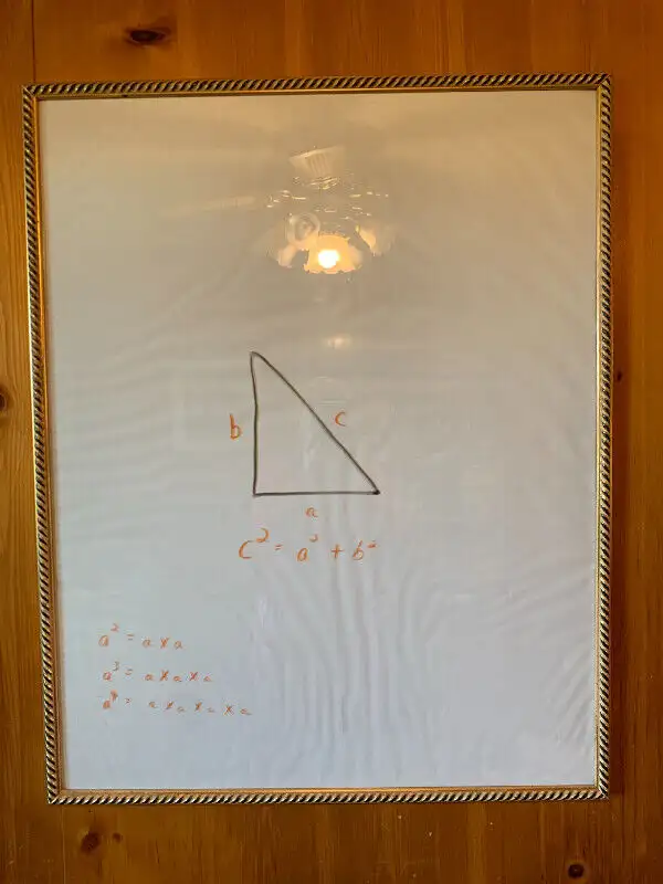 Large Picture Frame, Can Be Used as a Whiteboard in Home Décor & Accents in Norfolk County - Image 3