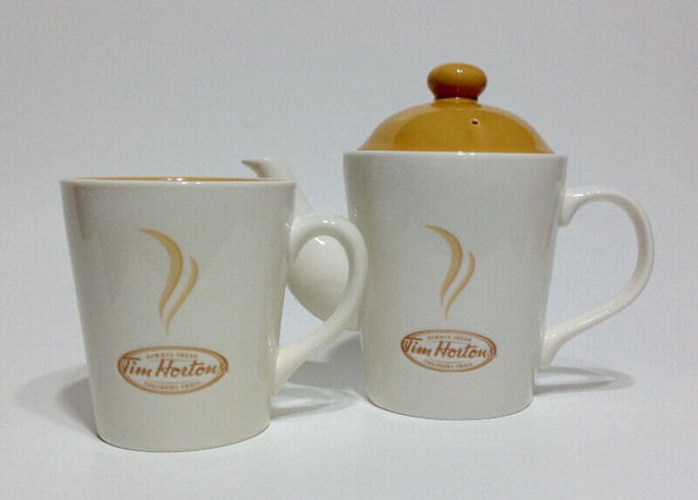 Tim Hortons Teapot and Matching Coffee / Tea Mug in Kitchen & Dining Wares in Winnipeg