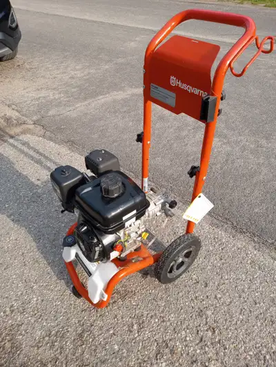 Pressure washer - pending sale Holding it for someone until May 24 Hasqvarna Gas Pressure Washer Bou...