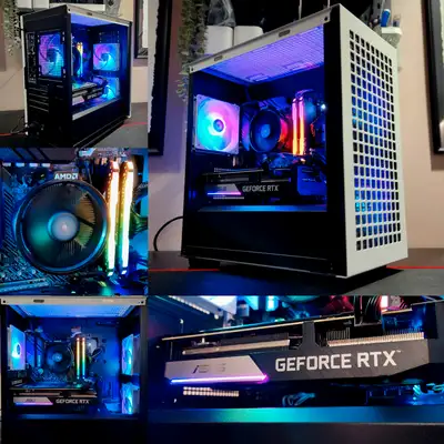 RTX 3060 Ti Gaming PC - Ryzen 3600X / 16GB RAM / SSD+1TB HDD, View more