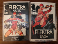 The Elektra Saga, issues 1 & 3