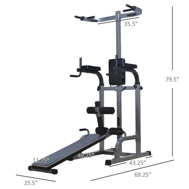 Multi-function Power Tower with Dip Station in Exercise Equipment in Markham / York Region - Image 2