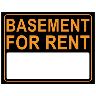 Basement for rent