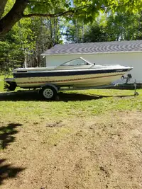 1993 bayliner classic 21 foot bow rider boat for sale