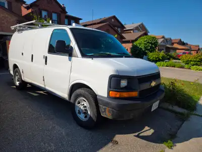 This reliable Chevrolet Express cargo van is ready to tackle your next job, featuring a spacious int...