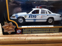 Set of 3 Police Car Models